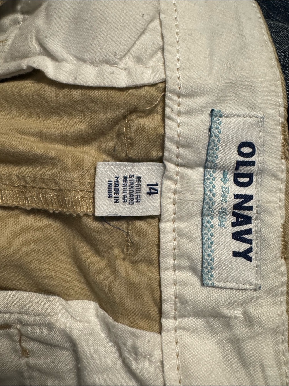 Old Navy Men’s Beige/Tan Flat Front Shorts